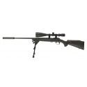 Carabine T-Bolt Sporter Composite Threaded Gaucher + Pack SNIPER 