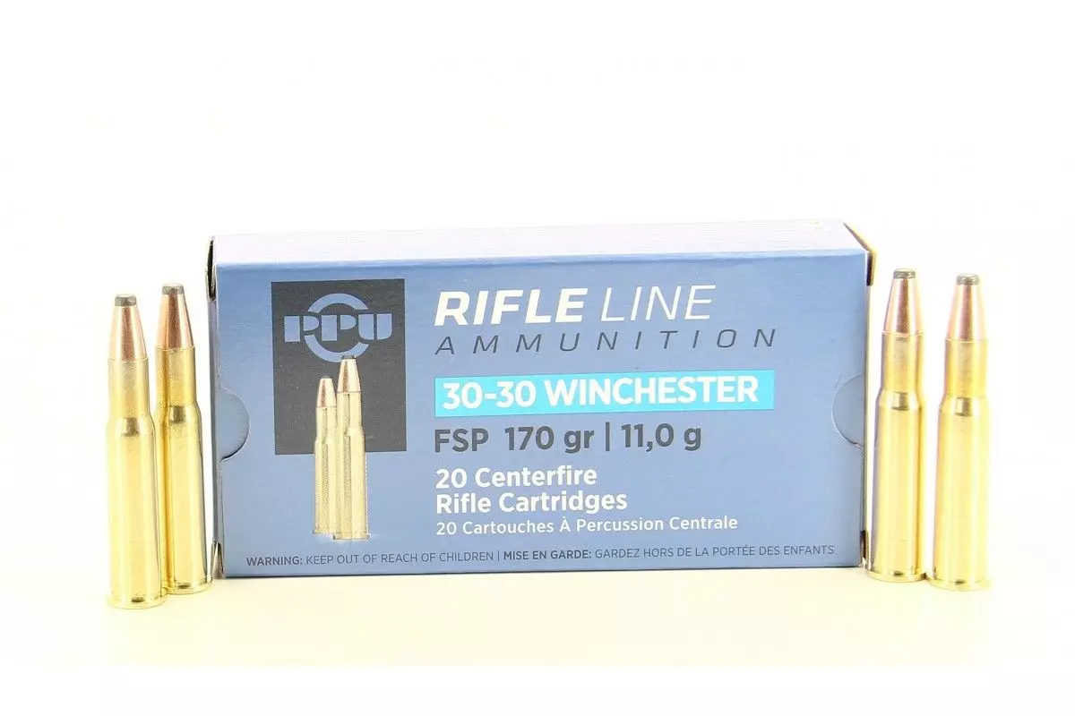 Munitions PPU 30-30 Winchester FSP 170 Gr – 11 g 