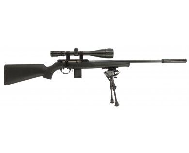 Carabine ISSC SPA Tactical Crosse synthétique 22 LR + Pack Sniper 