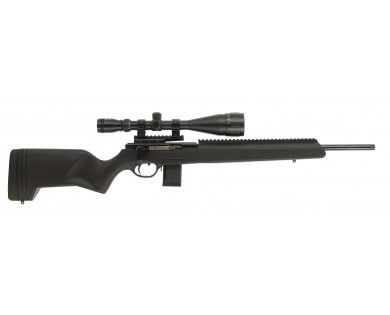 Carabine ISSC SCOUT SR Black + Lunette 6-24x50 
