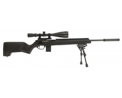 Carabine ISSC SCOUT SR Black + Pack Sniper 