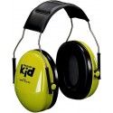 Casque de protection auditive 3M Peltor pour enfant Vert néon 