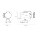 Lunette Hawke Prism Sight 6x36 réticule 5.56 BDC Dot 
