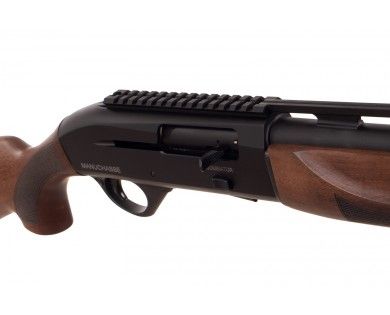 Fusil Manuchasse Dominator Battue Slug Bois + Point rouge RD30 