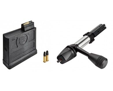 Carabine Bergara Rimfire B14-R Trainer Steel gaucher filetée 1/2x28 UNEF 