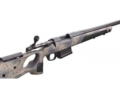 Carabine Bergara Wilderness Thumbhole Carbon filetée 5/8x24 + frein de bouche 