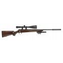 Carabine Tikka T1X Hunter filetée 1/2x20 UNF + Pack Sniper 