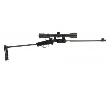 Carabine CHIAPPA Little badger take down Xtrem noire calibre 22LR + Lunette 3-9x40 