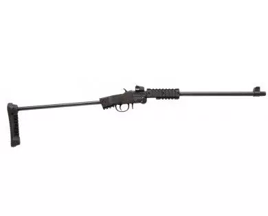 Carabine CHIAPPA Little badger take down Xtrem noire calibre 22LR + Lunette 3-9x40 et Silencieux 