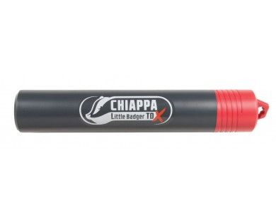 Carabine CHIAPPA Little badger take down Xtrem noire calibre 22LR + Point rouge et Silencieux 