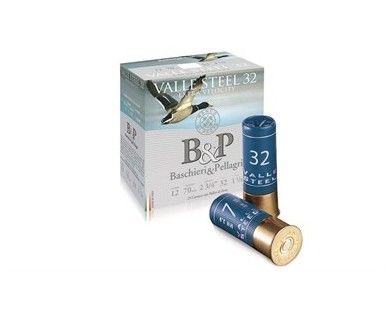 Cartouches B&P Valle Steel 32 Gr Extra Velocity 