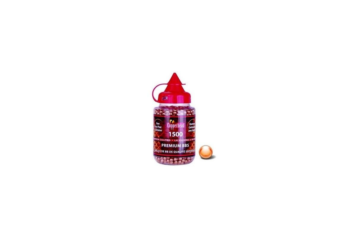 Biberon de 1500 Billes BB's 4.5mm Premium BBS Biberon de 1500 Billes BB's 4.5mm Premium BBS