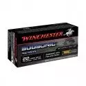 Munitions 22 LR Winchester Subsonic 42gr / 50-sub 