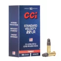 Munitions 22 LR CCI Standard Velocity 40gr / 50 