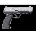 Pack pistolet CO2 LTL Bravo calibre .50 + billes caoutchouc (x50) 