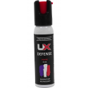 Bombe lacrymogène UX 25ml gel poivre capot 1/4 de tour 
