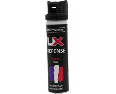 Bombe UX 75ml gel poivre capot clapet 