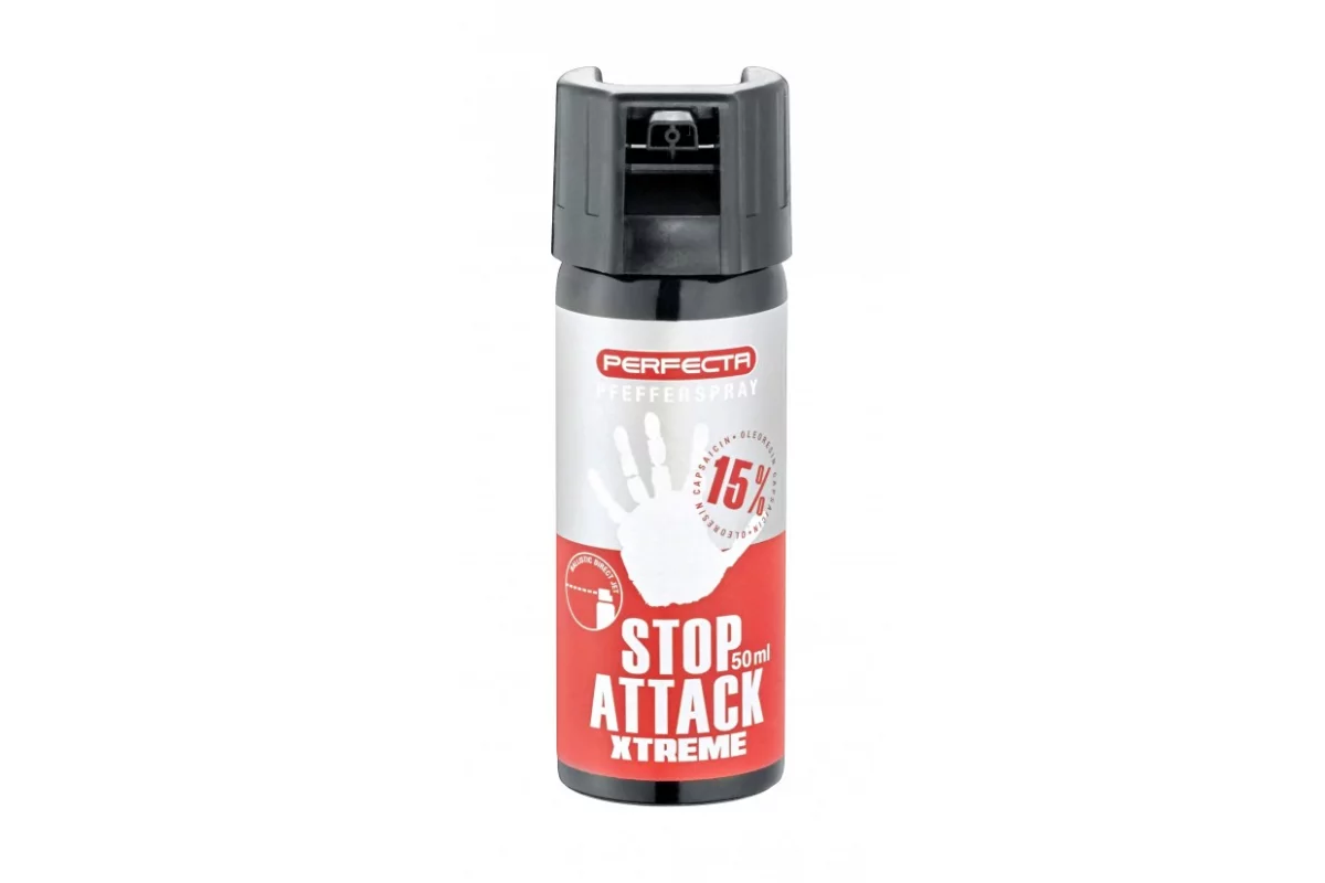Bombe PERFECTA Stop Attack Xtreme poivre 50 ml 