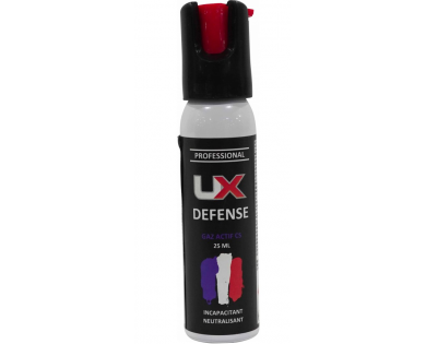 Bombe UX 25ml gaz CS capot 1/4 de tour 