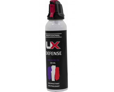 Bombe UX Pro 100ml gaz CS accusol 