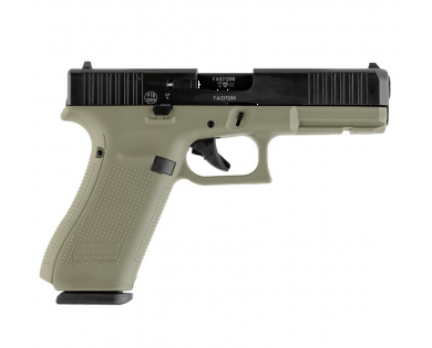Pistolet GLOCK 17 Gen5 Battlefield green calibre 9mm PAK 
