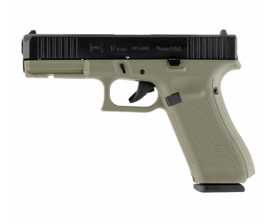 Pistolet GLOCK 17 Gen5 Battlefield green calibre 9mm PAK 