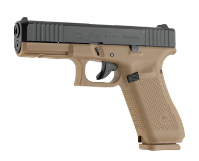 Pistolet GLOCK 17 Gen5 Coyote calibre 9mm PAK 