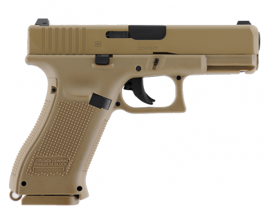 Pistolet à billes UMAREX Glock 19X Coyote calibre 4,5mm 