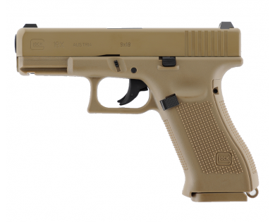 Pistolet à billes UMAREX Glock 19X Coyote calibre 4,5mm 