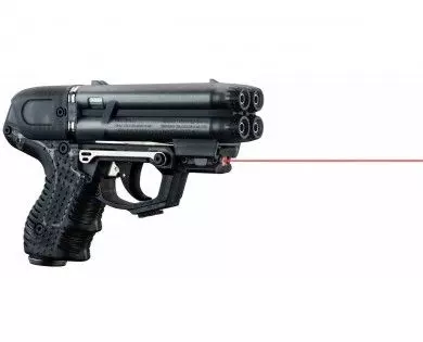 Pistolet de défense Piexon JPX 6 à liquide incapacitant avec visée laser 