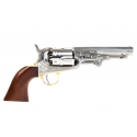Révolver poudre noire Pietta 1851 Navy Yank Sheriff US Marshal acier calibre 44 