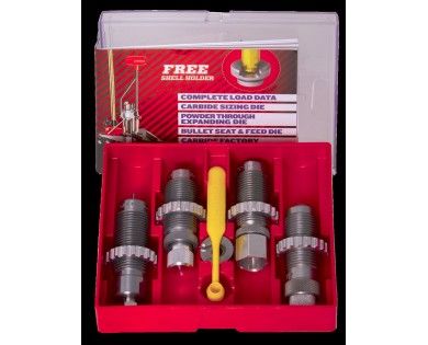 Jeu de 4 outils LEE Deluxe carbure 9MM LUGER (4 Carbide Die Set) 