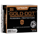 Munitions SPEER Gold Dot calibre 32 Auto 