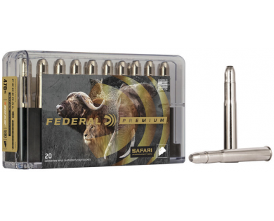 Munitions FEDERAL Trophy Bonded Bear Claw ''Cape-shok'' 500 grains calibre 470 Nitro Express 