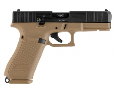 Pistolet GLOCK 17 Gen 5 ''French Army'' coyote calibre 9mm PAK 