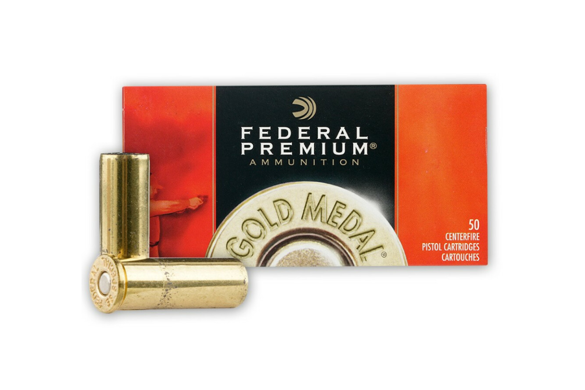 Munitions FEDERAL Gold Medal Lead Wadcutter Match 148 grains calibre 38 Special Munitions FEDERAL Gold Medal Lead Wadcutter Match 148 grains calibre 38 Special