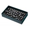 Balles rondes H&N Poudre noire Calibre 44/45 Boite de 100 