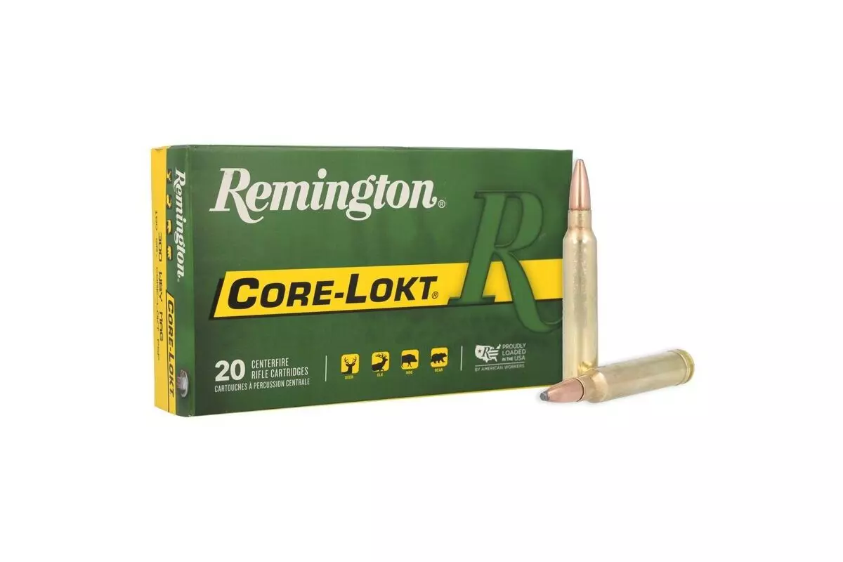 Munitions Remington 300 Win Mag Core Lockt Psp 180 Gr 
