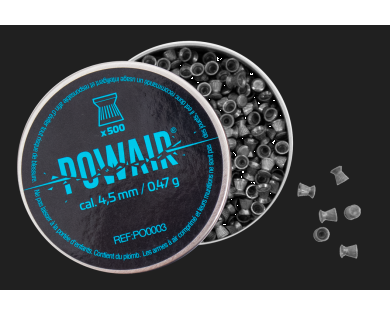 Boîte de 500 Plombs 4,5 Powair 