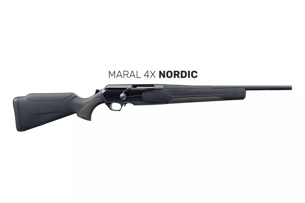 Carabine linéaire Browning Maral 4X Nordic composite filetée M14x1