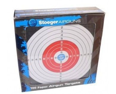 100 Cibles Stoeger Carton 14x14 