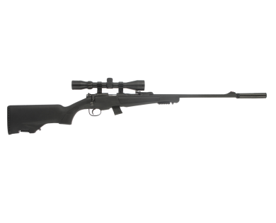 Carabine HATSAN synthétique calibre 22 LR + lunette 3-9x40 + silencieux HATSAN 1 - PS Type