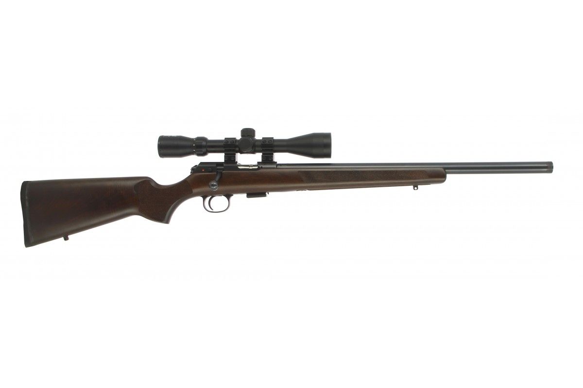 Carabine CZ 457 Varmint bois canon lourd + Lunette 3-9x40 Carabine CZ 457 Varmint bois canon lourd + Lunette 3-9x40