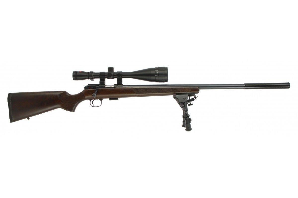 Carabine CZ 457 Varmint bois canon lourd + Pack Sniper Carabine CZ 457 Varmint bois canon lourd + Pack Sniper