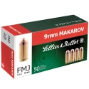 Munitions SELLIER & BELLOT calibre 9mm MAKAROV FMJ 95 grains SELLIER & BELLOT 2 - PS Type 