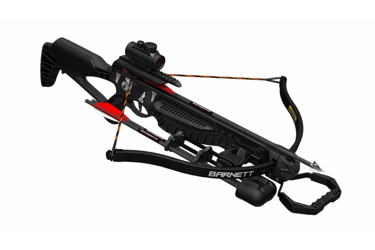 Arbalète BARNETT BLACKCAT RECURVE 165 LBS + Point rouge BARNETT 1 - PS Type Arbalète BARNETT BLACKCAT RECURVE 165 LBS + Point rouge BARNETT 1 - PS Type