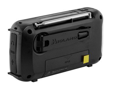 RADIO URGENCE MIDLAND MODÈLE ER250BT ROUGE AVEC TECHNOLOGIE BLUETOOT 6 - PS Type 