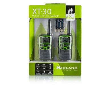 PAIRE DE TALKIES WALKIES XT30 PMR 446 MIDLAND 1 - PS Type 
