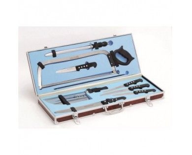 Valise Couteaux de Boucher 8 pièces 