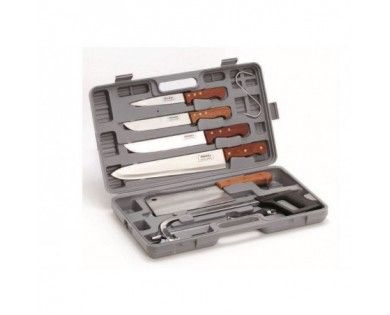Valise couteaux chasser Grand gibier 7 pièces 